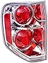 Brock Replacement Taillight Tail Lamp Driver Compatible with 06-08 Pilot SUV 33551-S9V-A11
