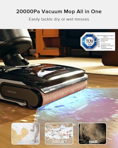 roborock-F25-Wet-Dry-Vacuum-Cleaner-Cordless-Vacuum-Mop-All-in-One-with-20000Pa-194F-Hot-Air-Flash-Drying-Hot-Water-Self-Cleaning-Zero-Tangle-Wet-Mop-Cleaner-for-Hard-Floor-180-Lie-Flat roborock F25 Wet Dry Vacuum Cleaner Cordless Vacuum Mop All in One with 20000Pa 194F Hot Air Flash Drying Hot Water Self Cleaning Zero Tangle Wet Mop Cleaner for Hard Floor 180 Lie Flat