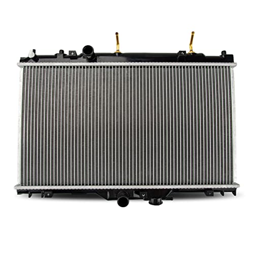 Image of PHILTOP Core Radiator Compatible with 1998-2002 Corolla, 1998-2002 Prizm Transmission Oil Cooler Included