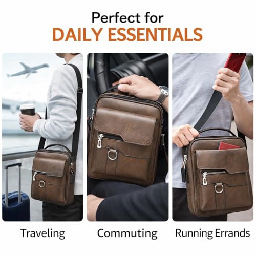 Image of CAVALO - Be Unique Sling Bag| Waterproof | Slim Crossbody Side Bag for Men & Women | Hard Shell Anti-Theft for Travel & Daily Use| Six Pocket|