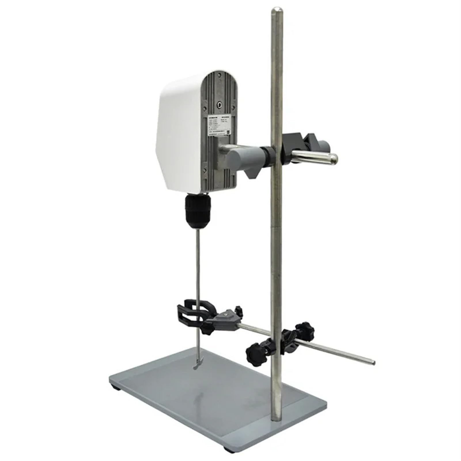 Agitatore da laboratorio Agitatore elettrico Agitatore a soffitto con display digitale Attrezzatura for miscelazione da laboratorio 20/40/60L Capacità di miscelazione 100-2000 giri/min(40L)