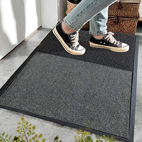 Felpudo de Entrada,Alfombrilla Desinfectante,Superabsorbente para Interiores,Felpudo Desinfectante,Alfombrillas Antideslizantes para el Hogar y el Hotel