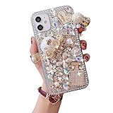 samsung galaxy s8 vergleichbares handy Paket beinhaltet:1 x Glitzer Diamant Handyhülle,1 x HD Displayschutzfolie