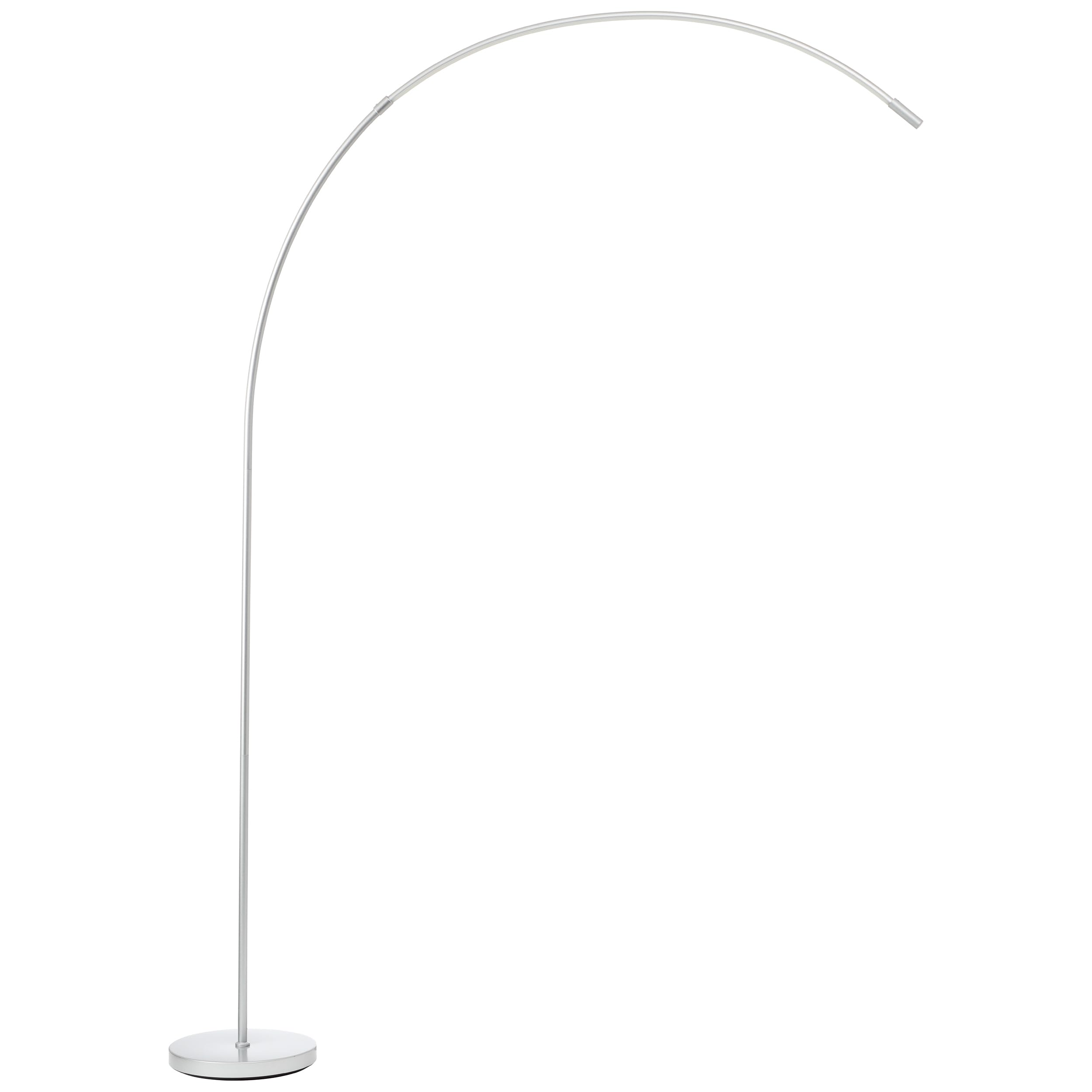 Brilliant LED Stehlampe Bow LED Bogenlampe, 170 cm, 1300 lm, 3000-6500 K, dimmbar, CCT, aluminium