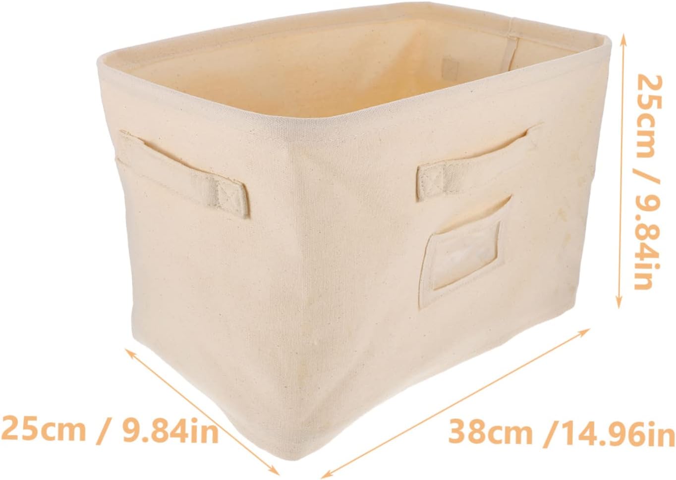 Levemolo Environmental Protection Fabric Storage Box Wardrobe Clothes Container Folding Cubby Storage for Household