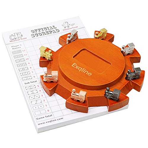 Exqline Dominoes Accessory Set para Mexican Train