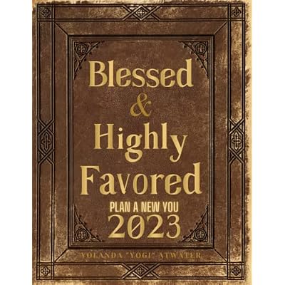 Plan a New You - 2023 Dated Planner Write Reflections Monthly and Yearly Budgeting Day Week Month Year Planner Becoming Authentically You: Blessed