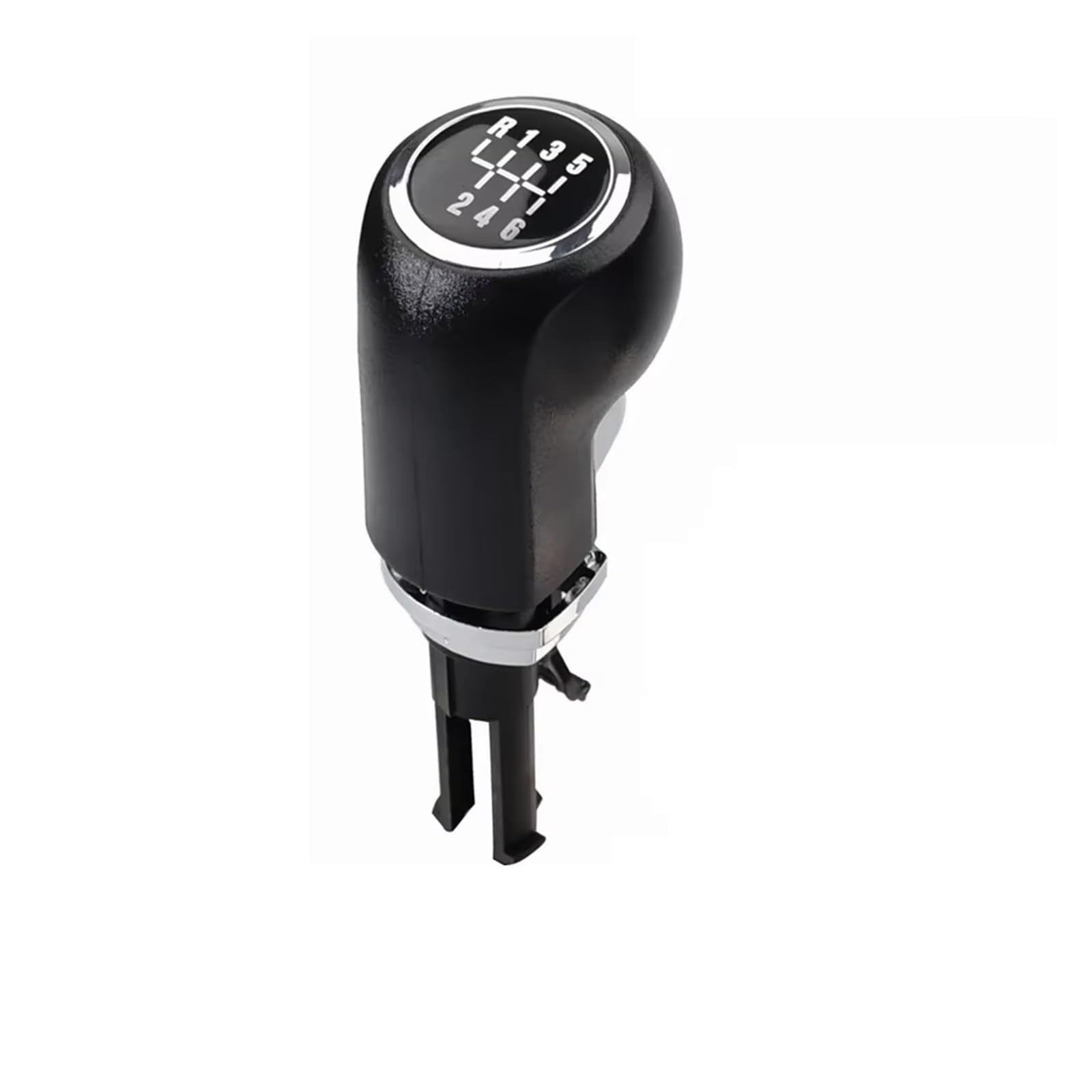 Qmtvfsrh 6 Speed-Hand Car Gear Shift Knob For Opel For Vauxhall For Corsa D 2006-2014 Black 5/6 Speed Manual Gear Shift Knob Abs Shifter Lever Handball(6 Speed-Hand)