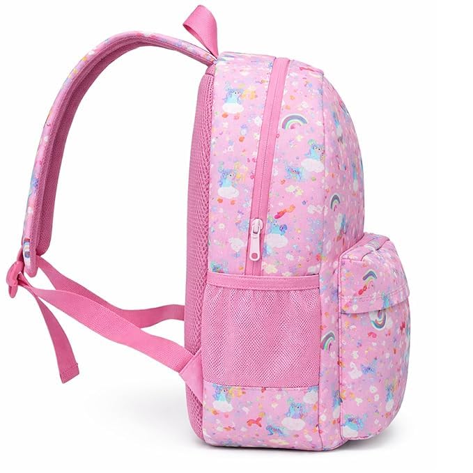 Image of College bag for girls and boys, Office Bag for Men & Women, 15.6 Inch Laptop Backpack, Water Resistant & Lightweight School and Tuition Bag, 2 Compartments with Bottle Holder