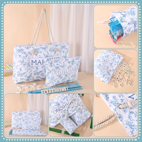 Set de bolsa para Mahjong americano 24x15 pulgadas miniatura 2