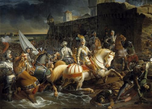 Lienzo Arte Cattura di Calais para Decoración de Oficinas y Despachos Elegantes 60x90