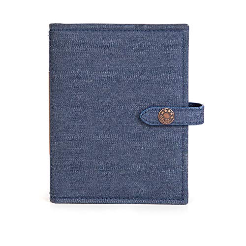 Rangement bleu denim pour gagner de la place dans un petit appartement ou un studio