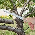 GOKTRO Household Garden Small Hand Saw,9 Inch Outdoor Portable Hand Saw, Hand Saw, Hand Saw Rugged Triple Razor Tooth Steel Mini Hand Saw for Camping, Pruning, Survival, Outdoors, Gardening, SGJU-2