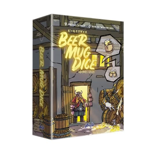 Juego de mesa Beer Mug Dice con dados y cartas miniatura 1