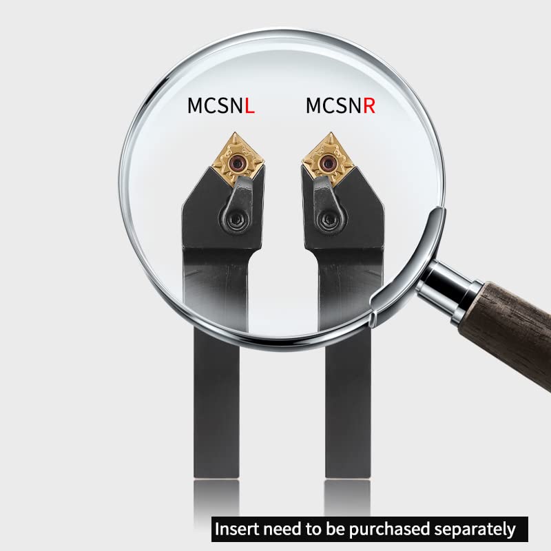 1pc MCSNR Lathe Cutting Tools Set MCSNR2020K12 MCSNR2525M12 External Turning Tool Holder(no Inserts)(MCSNL1616H12)