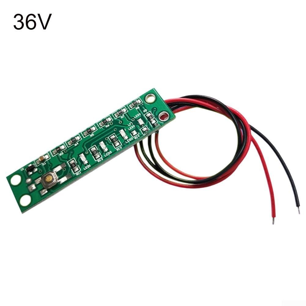 Il pannello di visualizzazione compatibile con custodia per batteria Polly per Super 73 supporta 36 V a 52 V gamma di tensione (36 V)