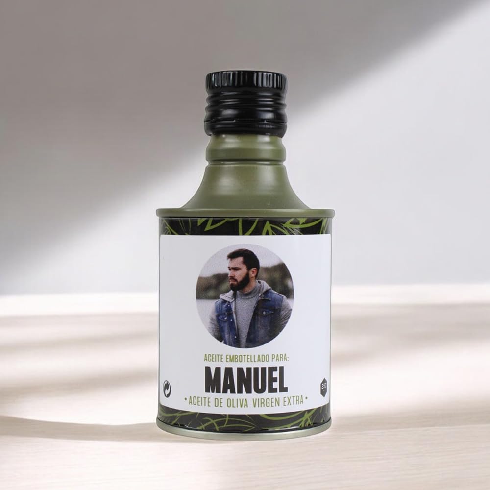 Estuche Regalo Personalizado Aceite de Oliva Virgen Extra Gourmet