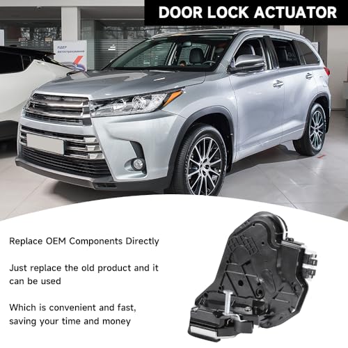 Image of Rear Right Side Power Door Lock Actuator Motor - Compatible for Toyota Corolla 2014-2017 for Toyota Highlander 2014-2018 for Lexus LX570 RC350 2015-2018 - Replace Part 690500E030, 6905002340