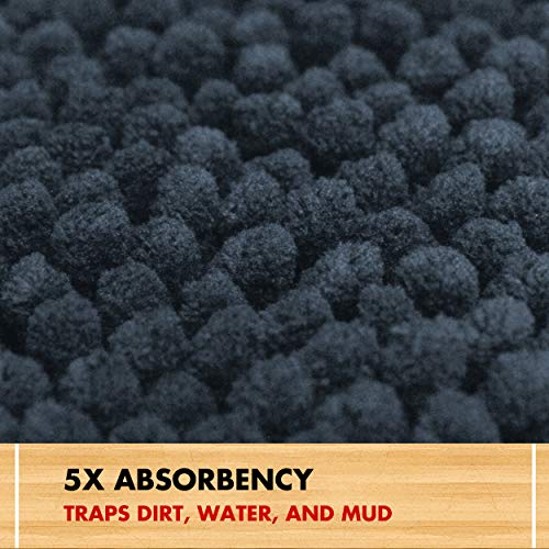 image for My Doggy Place - Ultra Absorbent Microfiber Dog Door Mat, Durable, Qui