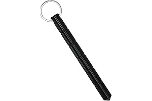 Dohia Aluminium Alloy Self Defense Chain with Wristband for Women and Men
