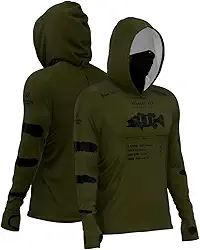 Camiseta de Pesca Masculina X-protect 360 Sublimada - Mar Negro Blue Rio G