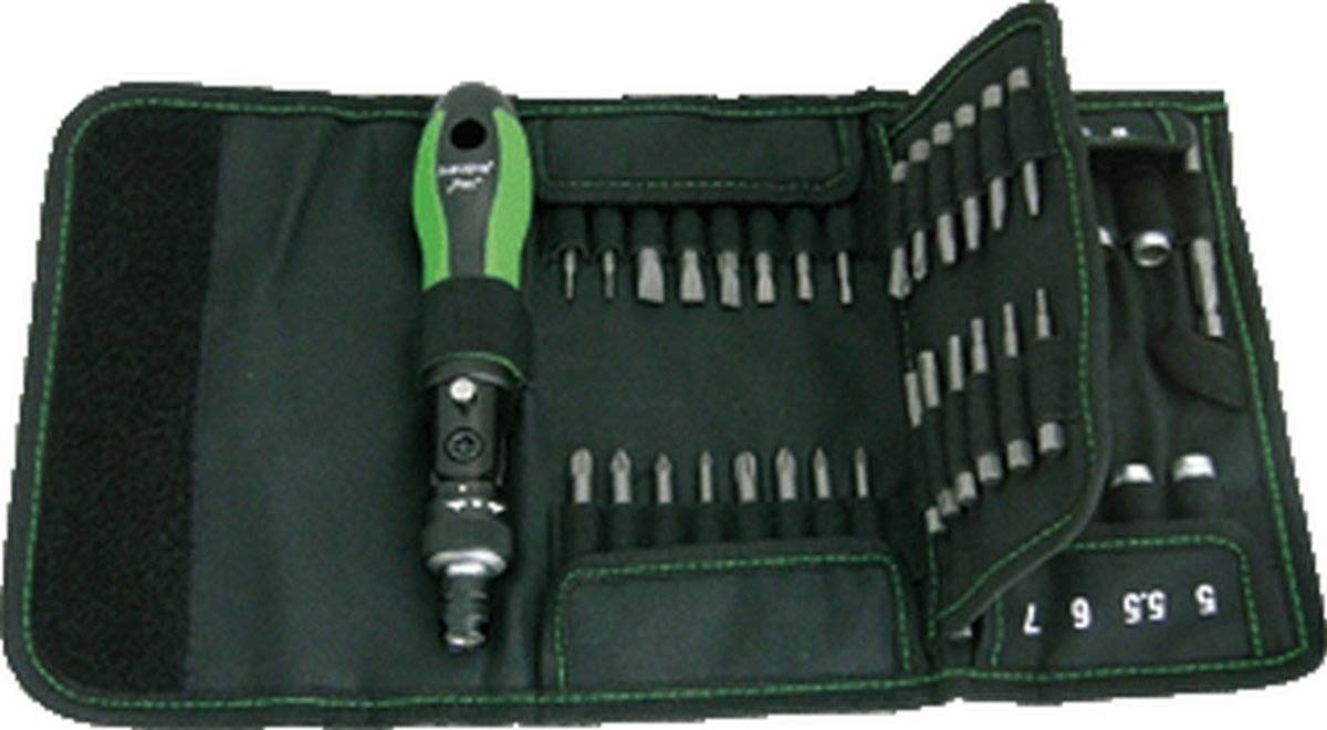 Haupa 104020 - Juego puntas seguridad +8 dados+2 alargadera (bolsa 51u)