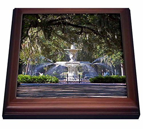 Flash Deals - 60% OFF 3dRose Water fountain Trivet with Ceramic Tile, 8 x 8, Natural