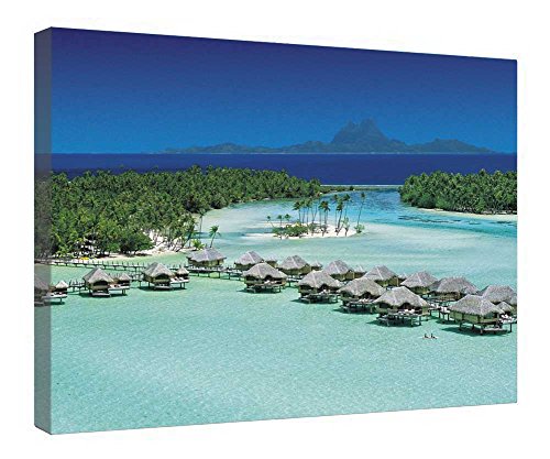 Toile Tahiti Tahaa déco salon pour créer une ambiance de voyage exotique