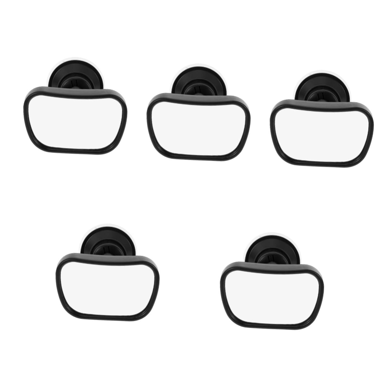 Toyvian 5 Pezzi Specchietto Retrovisore Auto Regolabile per Osservare Sicurezza per Sedili Posteriori Campo Visivo e Facile Installazione