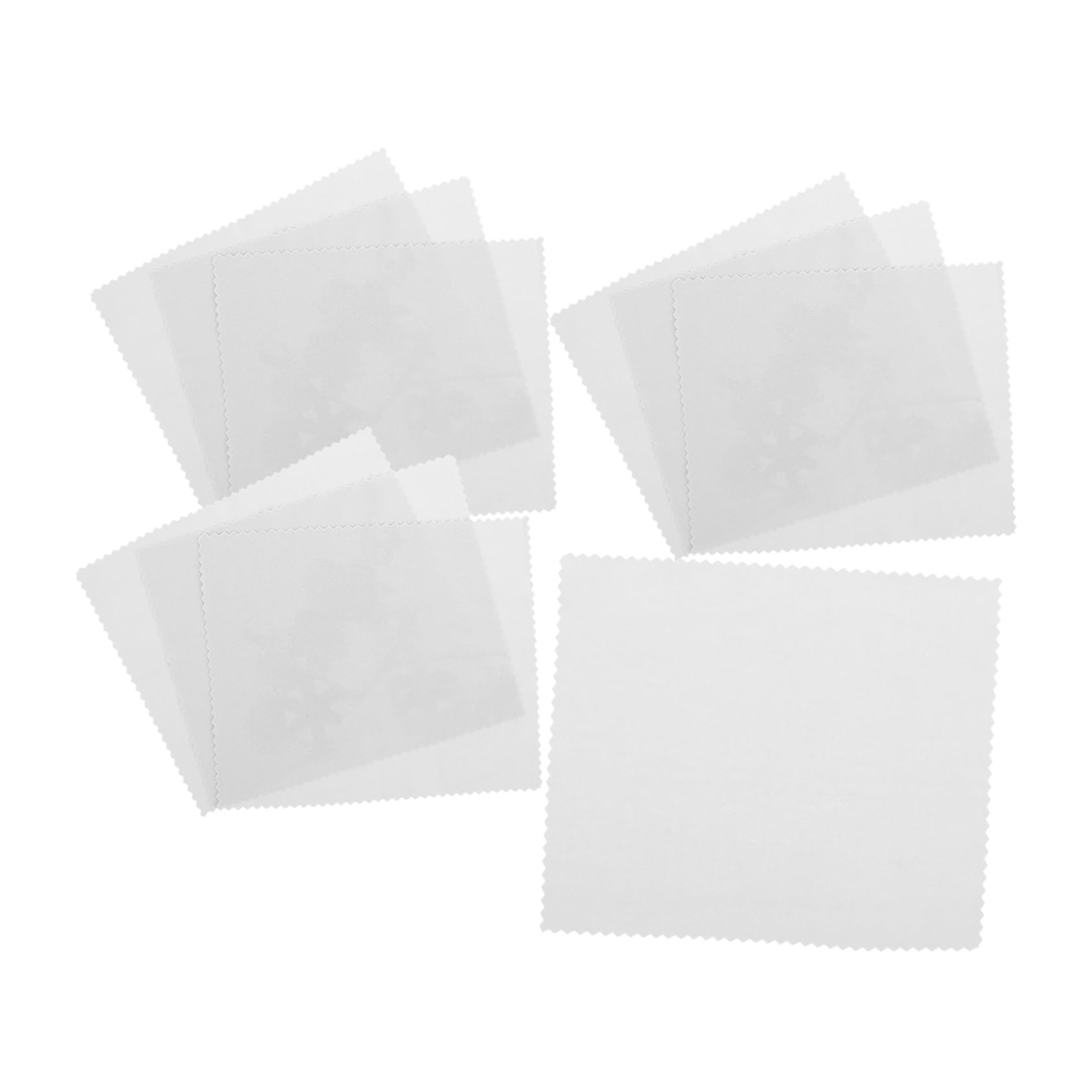 EPIGEIST Guitar Polishing Cloth 10pcs Soft Gentle Violin Cleaning Glasses Cleaning Cloth Reusable for Guitars