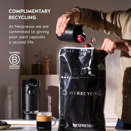 Nespresso Vertuo Pop+ Coffee Machine with Milk Frother, Liquorice Black - image 9
