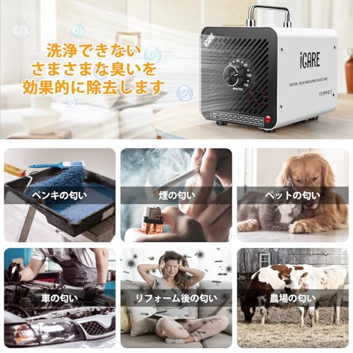 ICARE オゾン発生器 30000mg/h