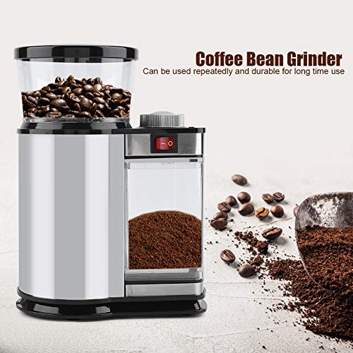 Mini Molinillo de Café Eléctrico Semillas Especias/Frutos/Secos Molinos de Cuchillas Acero Inoxidable de 120W Potencia… - Imagen 6