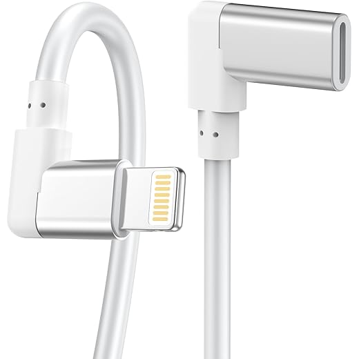 Live Extension Cable 90 Degree Lightning Extender - B0F1F5FT