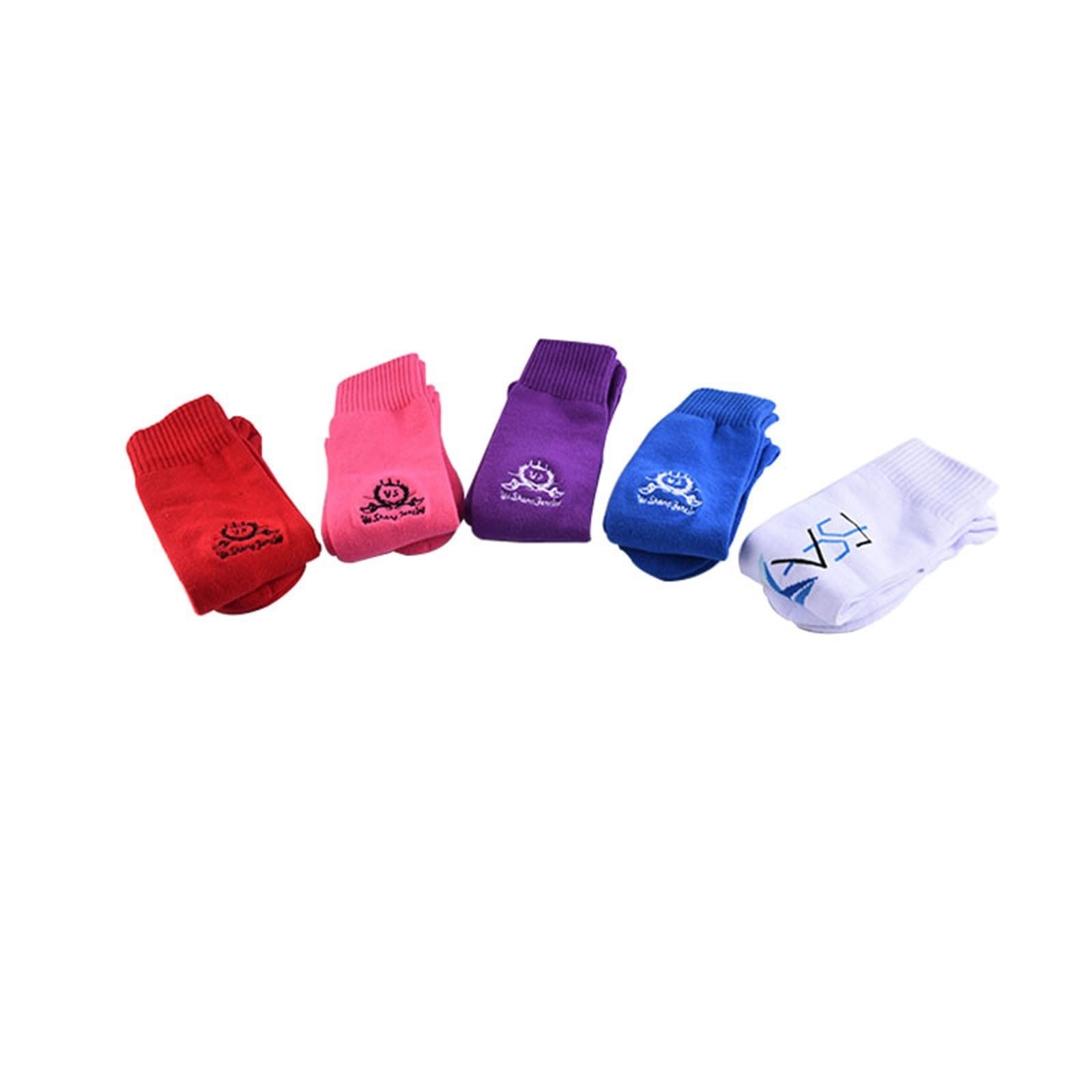 Fechtsocken Fechtstrümpfe Hohe Lange Sportsocken Schweißabsorbierend Atmungsaktiv Dehnbar Tragbar (Dicke : Purple, Size : XL)