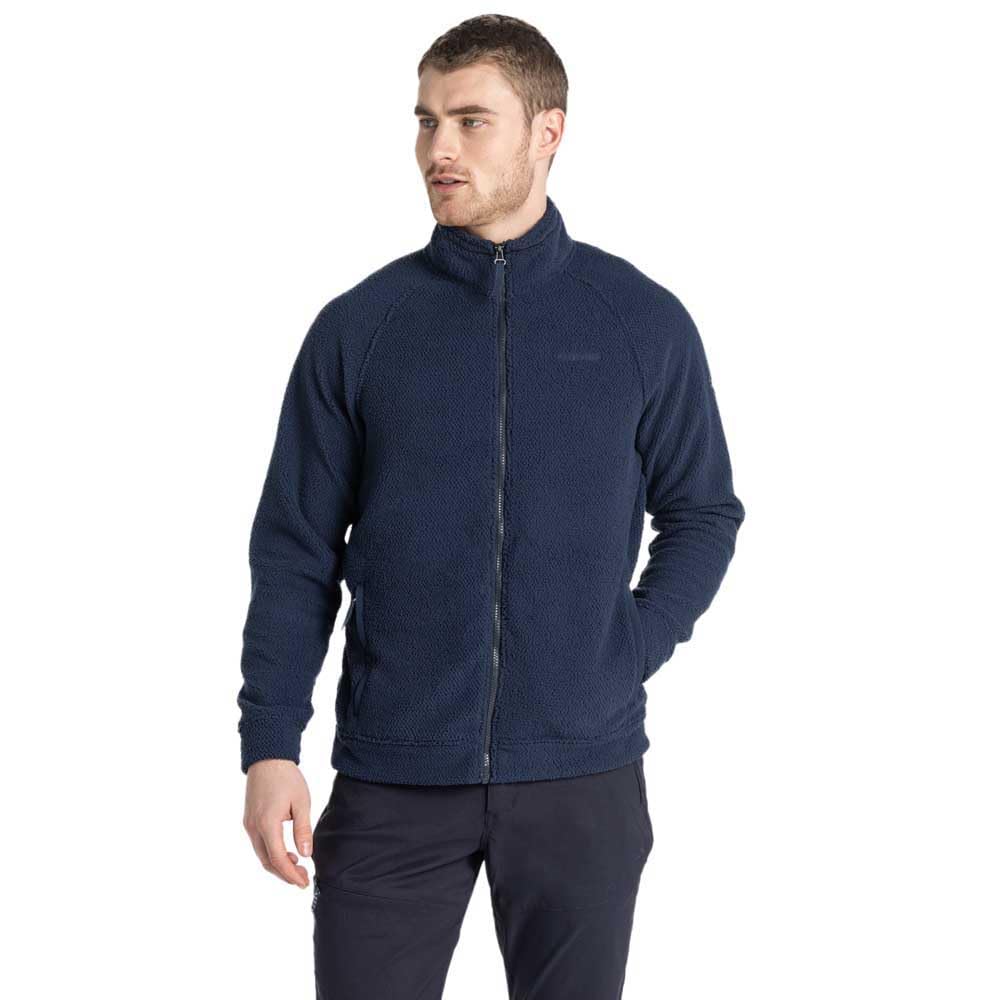 Craghoppers Mens Karlton Full Zip Fleece Jacket (XL) (Blue Navy)