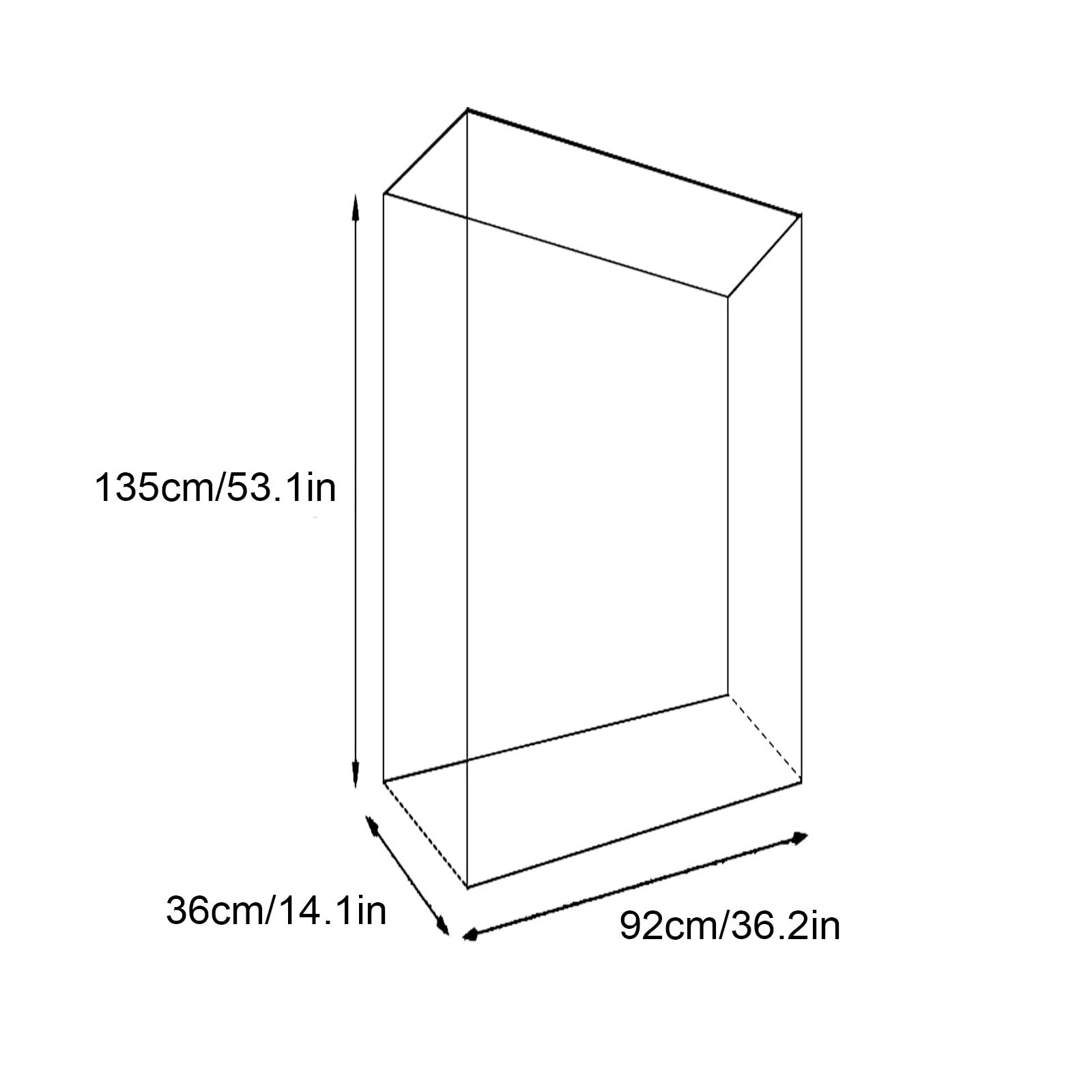 Duża osłona klimatyzatora zewnętrznego, wodoodporna tkanina Oxford, 5-stronna ochrona, odporna na promieniowanie UV, pasuje do 92 x 36 x 135 cm, szara - osłona silnika AC na wszystkie pory roku