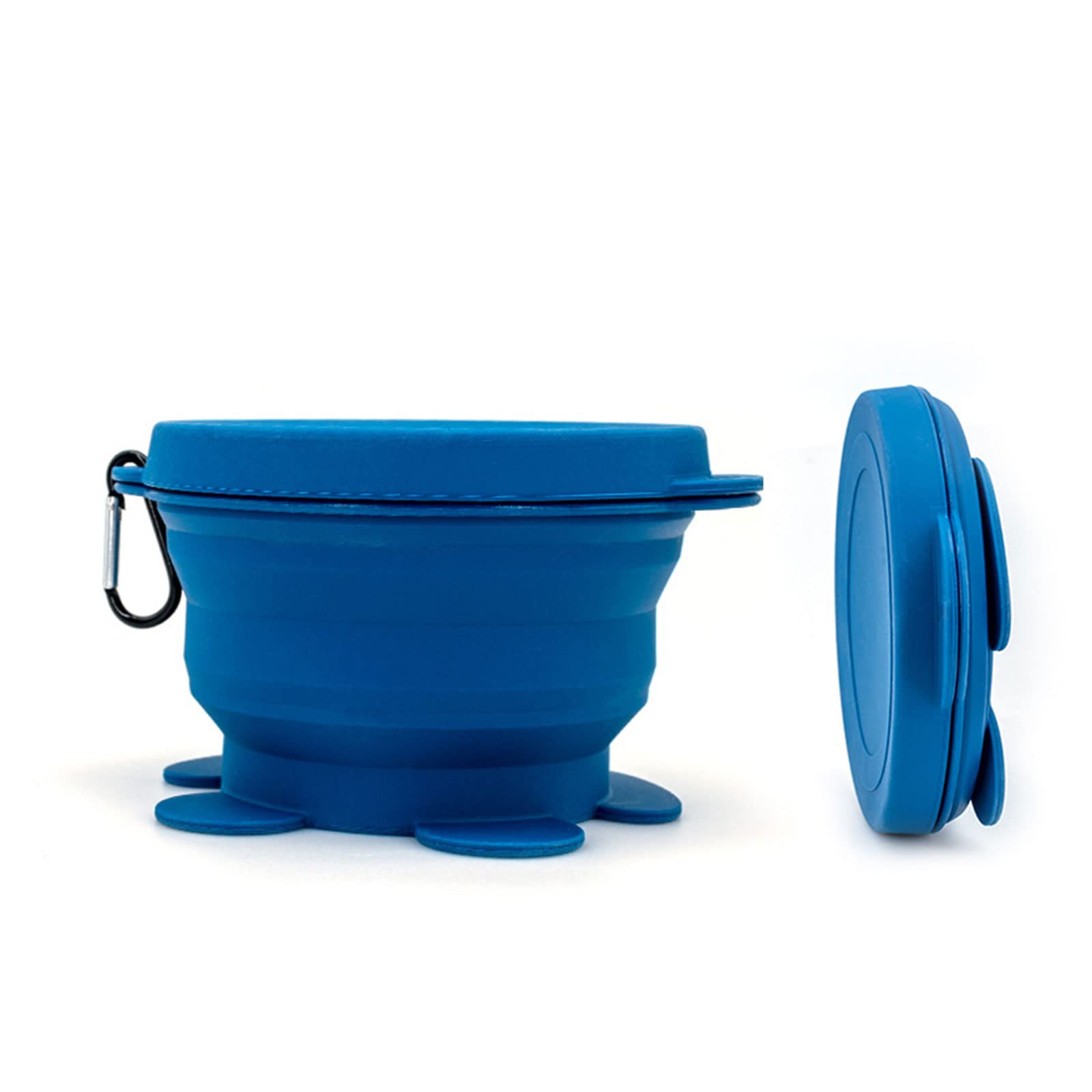 Portable Dogs Bowls for Travel Camping Dogs Foldable Water Bowl for Dogs Dish for Outdoor Pet Silicone Food Bowls