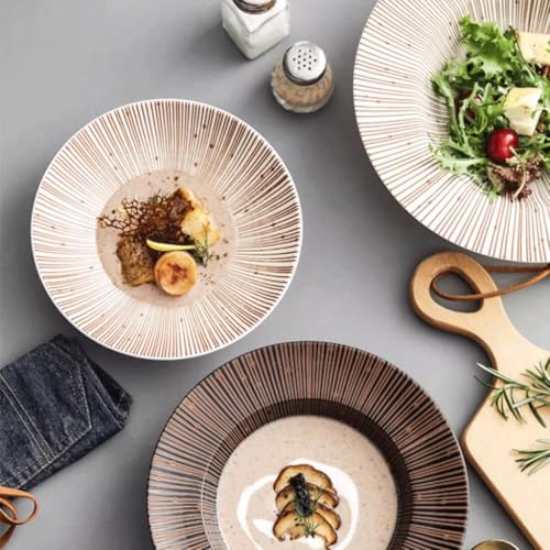 Assiette à pâtes et soupe profonde pour simplifier le service - 4