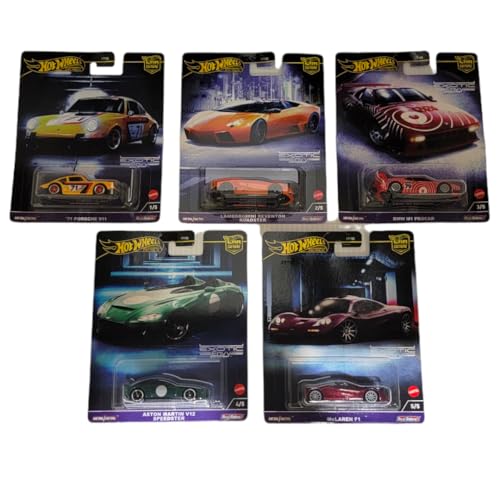 Hot Wheels Car Culture Exotic Envy 5-Pack 1:64 miniatura 7