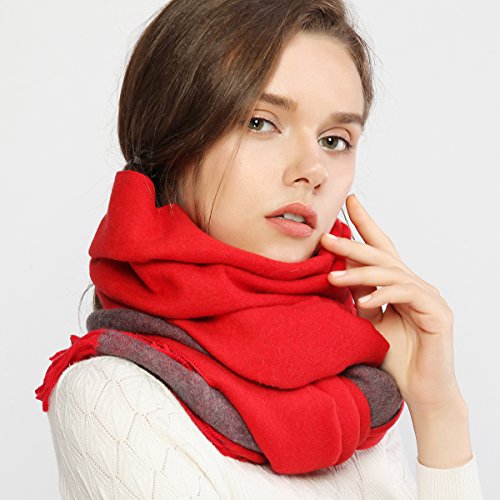 Donna Sciarpa Scialle Pashmina Invernale Elegante