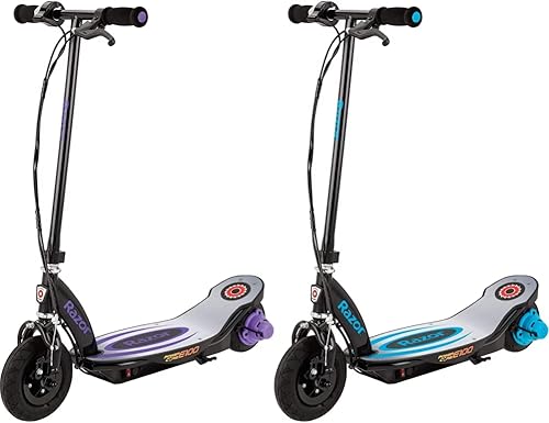 Razor Power Core E100 Scooter eléctrico para niños a partir de 8 años y Power Core E100 Scooter eléctrico para niños de 8 a 100 W neumático de 8