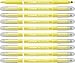 Price comparison product image Felt Tip Pen - STABILO Trio 2 in 1 Box of 10 Yellow