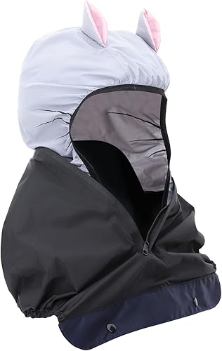 Miniatura 1 de ACTION EMPORIUM Tucano Urbano - Funda térmica para asiento de bicicleta infantil, protección contra la lluvia y el viento, con capucha opcional