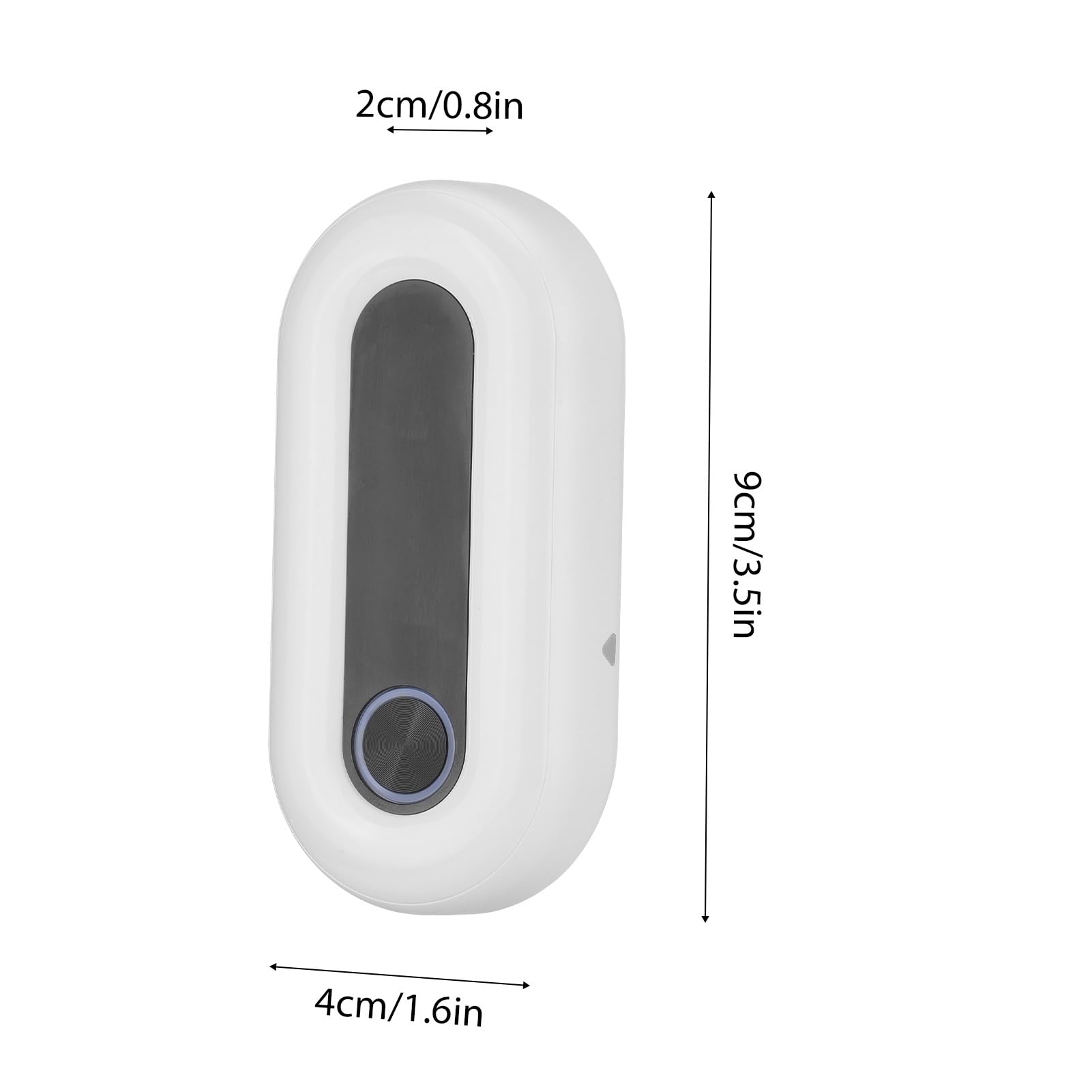 Lot de 2 alarmes de fenêtre de porte double mode batterie faible volume réglable