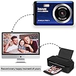 Digital-Camera-for-Photography-Rechargeable-30MP-Point-and-Shoot-Camera-with-28-LCD-18X-Digital-Zoom-for-Kids-Teens-EldersBlue