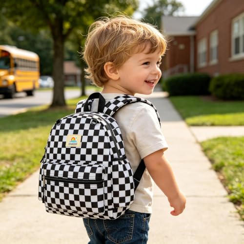 Image of STEAMEDBUN Toddler Backpack Boys Girls 2-4, Preschool Daycare Backpack -12inch