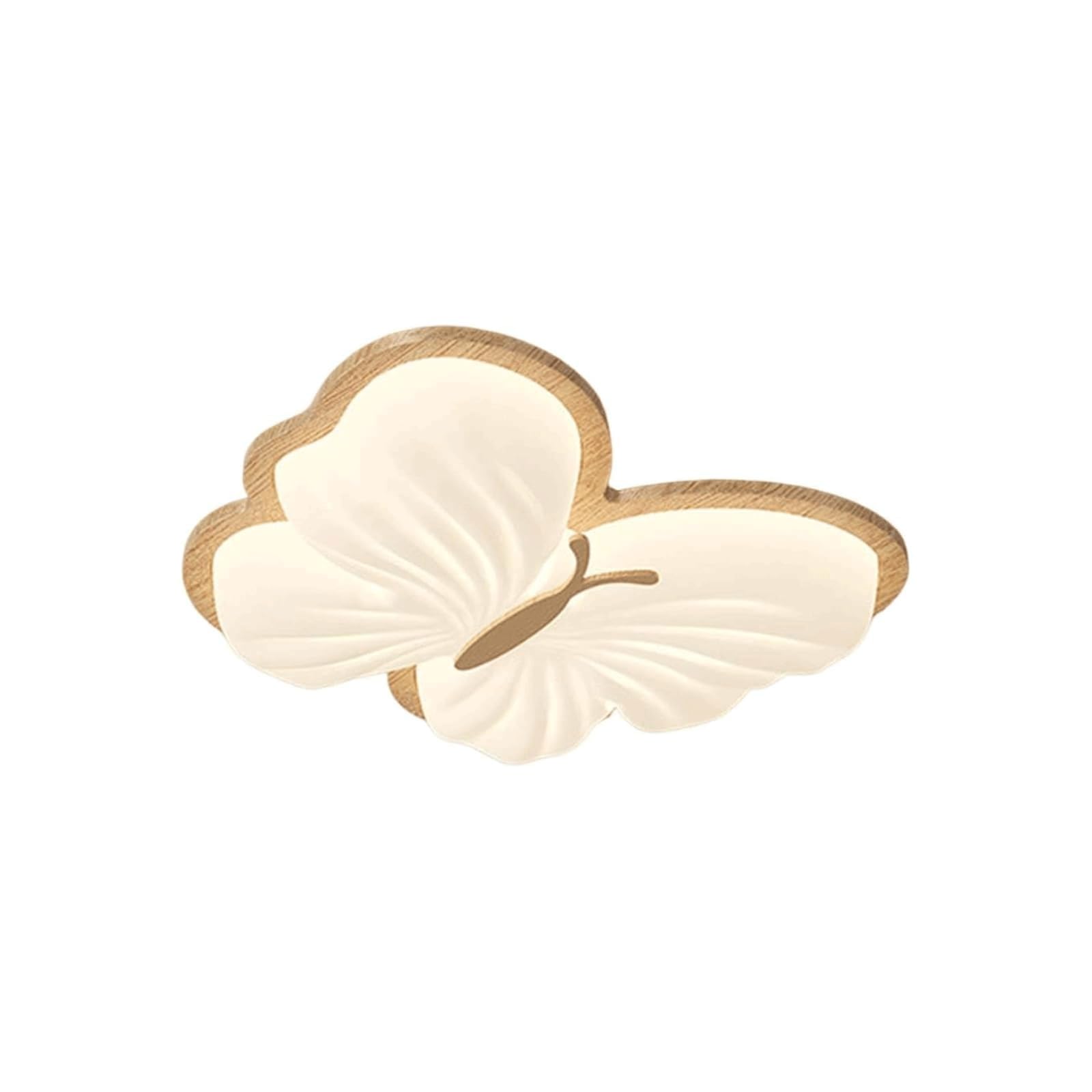 BKEKM Led Ceiling Light Fixture 3000k/4000K/6000k Close to Ceiling Lights Flush Mount Dimmable Ceiling Lighting Fixture Butterfly Ceiling Lamp(36.5x9.5cm)