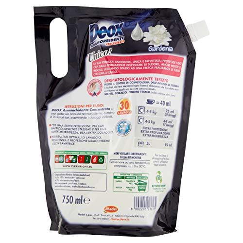 Deox Ammorbidente Concentrato Ecoformato Nero 30