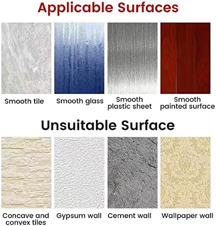 Touchfutrue Shower Head Holders Universal Shower Head Plastic Handheld Showerhead Bracket Adjustable Bracket Wall Mount for Bathroom with Adhesive Stick